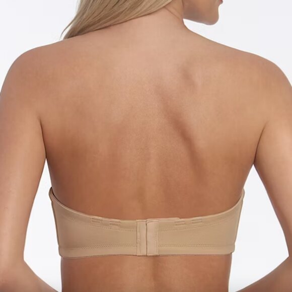 Dominique Bella Seamless Hidden Wire Strapless Bra- 3600 , Mocha Sz 40D 925531 - Picture 2 of 5